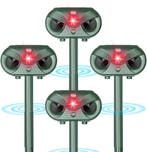 2dekans | Kattenverjager - 4 Stuks - Ultrasone, Ophalen of Verzenden, Nieuw