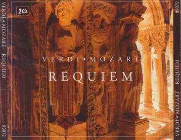 Mozart, Verdi - Requiem, Verzenden, Gebruikt