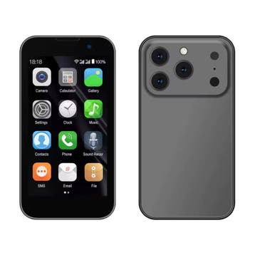 17SE Mini Telefoon - 3 inch HD Scherm - Dual SIM - 900mAh, Verzenden, Nieuw