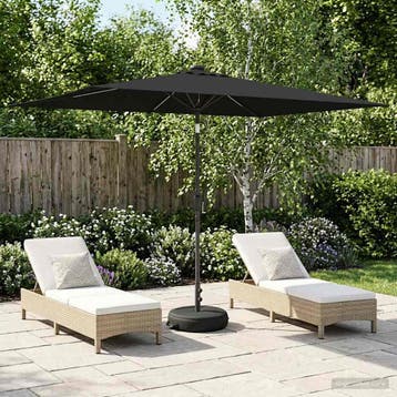 vidaXL Tuinhaard met LED-verlichting en basis 200 x 300 cm, Verzenden, Nieuw