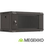 Lanberg WF03-5304-10B rack 4U Wandrek Zwart, Computers en Software, Computerbehuizingen, Verzenden, Nieuw