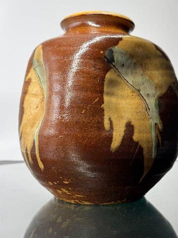 Vase - Grès - Vase en grès Japon, Antiquités & Art