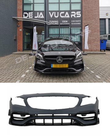 Facelift CLA45 AMG Look Voorbumper voor Mercedes Benz CLA-Kl, Auto diversen, Tuning en Styling, Ophalen of Verzenden
