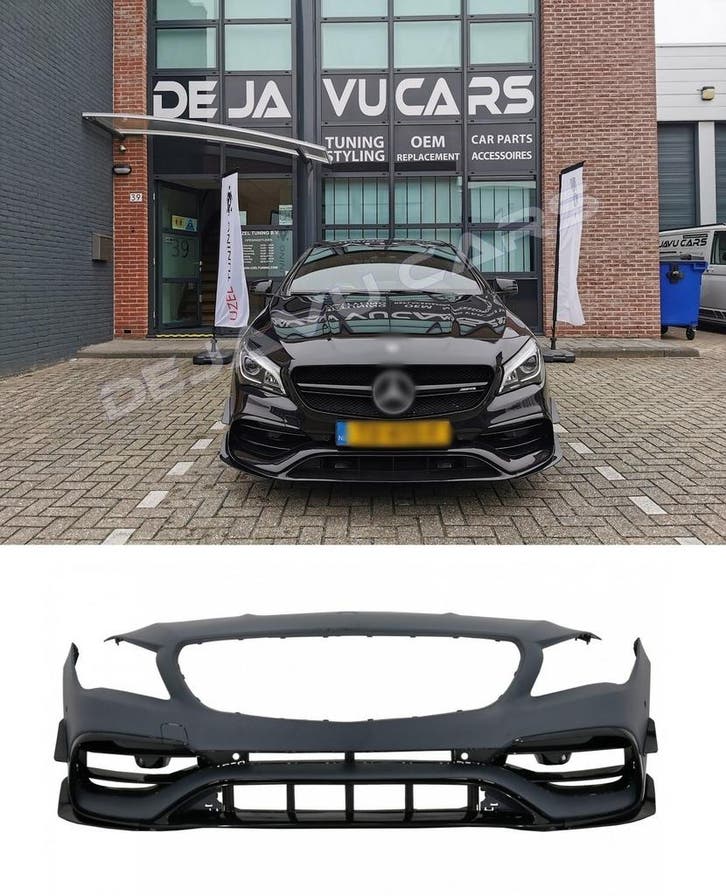 Facelift CLA45 AMG Look Voorbumper voor Mercedes Benz CLA-Kl, Auto diversen, Tuning en Styling, Ophalen of Verzenden