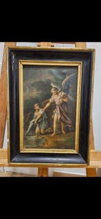 Franse school (XIX) - La Pesca Milagrosa, Antiek en Kunst