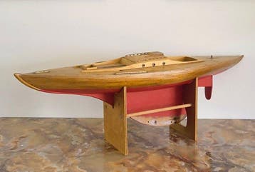 Handmade Incl. modelbouw accesoires. - Bateau miniature -