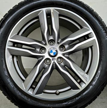 BMW X1 F48 U11 X2 F39 U10 570M 18 inch velgen winterbanden, Verzenden, Banden en Velgen