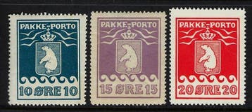 Groenland 1915 - Polar Bears pakketpostset - N. 4/9