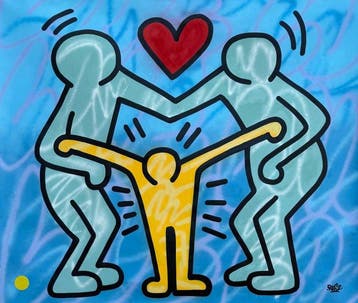 Alessandro Chindamo (1987) - Family / Res2 x Keith Haring