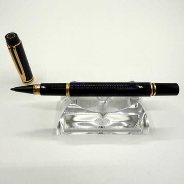 Waterman - Apostrophe Blue Marble Gold-Trim Fine Point Pen -, Verzamelen, Nieuw