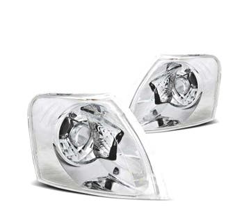 CLIGNOTANTS FRONTAUX VOLKSWAGEN VW PASSAT 3B 96-00 CHROMÉ, Verzenden