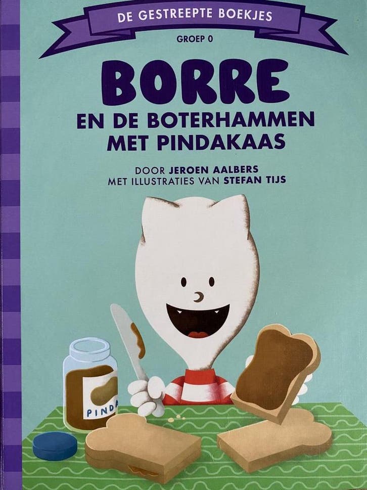 Het blaadje dat niet wilde vallen / De Gestreepte Boekjes, Boeken, Kinderboeken | Kleuters, Zo goed als nieuw, Verzenden