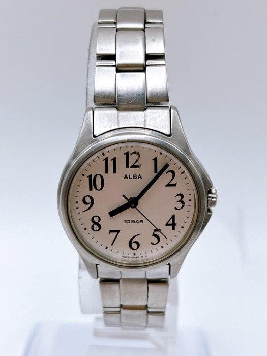Seiko - ALBA - Sans prix de réserve - V501-0ECO R2 - Femme -, Handtassen en Accessoires, Horloges | Antiek
