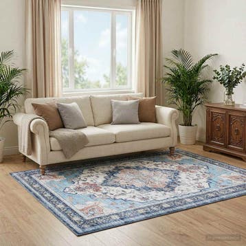 vidaXL Tapijt ORIZ Meerkleurig 300 x 400 cm 100% Polyester, Verzenden, Nieuw