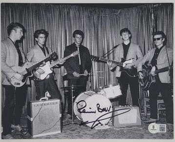 The Beatles - Pete Best - Foto gesigneerd door Pete Best -, Cd's en Dvd's, Nieuw in verpakking