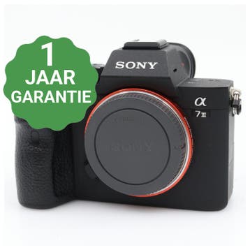 10% korting | Sony A7 III body | Tweedehands, Audio, Tv en Foto, Verzenden, Zo goed als nieuw, Sony