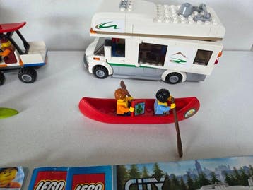 Lego Set - City - LEGO Busje & caravan 60117 + LEGO, Nieuw