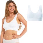 MAGIC Bodyfashion Comfort Bra White Vrouwen - Maat L, Kleding | Dames, Ondergoed en Lingerie, Verzenden