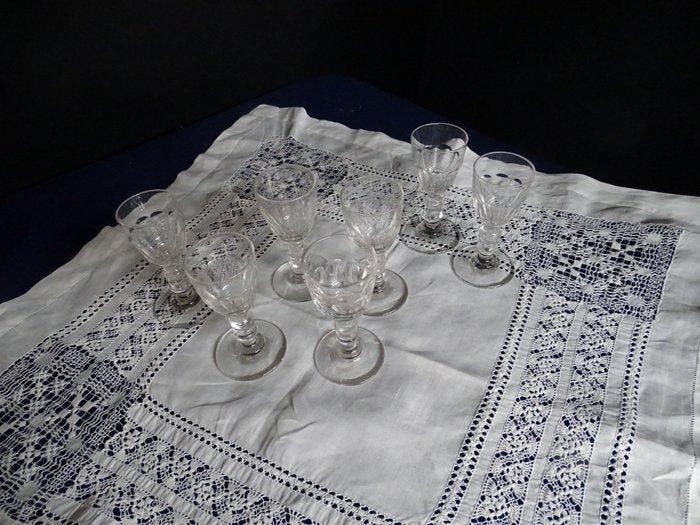 Baccarat - Verre à vin (7) - Médicis - Cristal, Antiquités & Art, Antiquités | Verre & Cristal