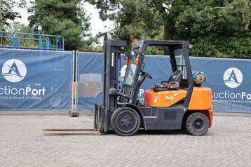 Veiling: Heftruck Doosan G30G LPG 3000kg 3.0m 2015, Ophalen