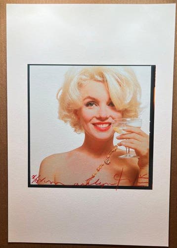 Bert Stern (1929–2013) - Famous Marilyn Monroe and Champagne