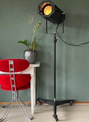 Lamp (2) - Metaal, Glas, Aluminium, Bakeliet - Vintage Zoom, Antiek en Kunst