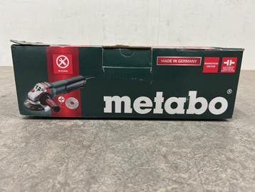 Veiling - Metabo haakse slijper 1700W WEV 17-125 Quick, Doe-het-zelf en Bouw, Nieuw