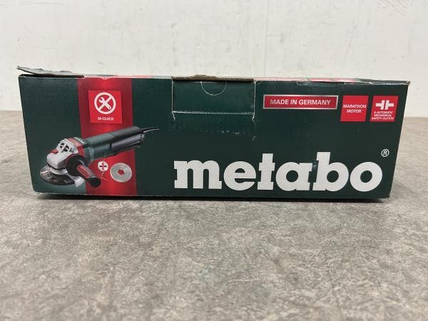 Veiling - Metabo haakse slijper 1700W WEV 17-125 Quick, Doe-het-zelf en Bouw, Gereedschap | Slijpmachines, Nieuw