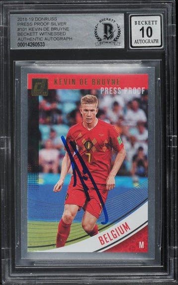 2018-19 Donruss Press Proof Silver - Kevin De Bruyne #101 -, Nieuw