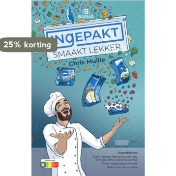 Ingepakt smaakt lekker 9789492515735 Chris Mullie, Boeken, Verzenden, Zo goed als nieuw, Chris Mullie