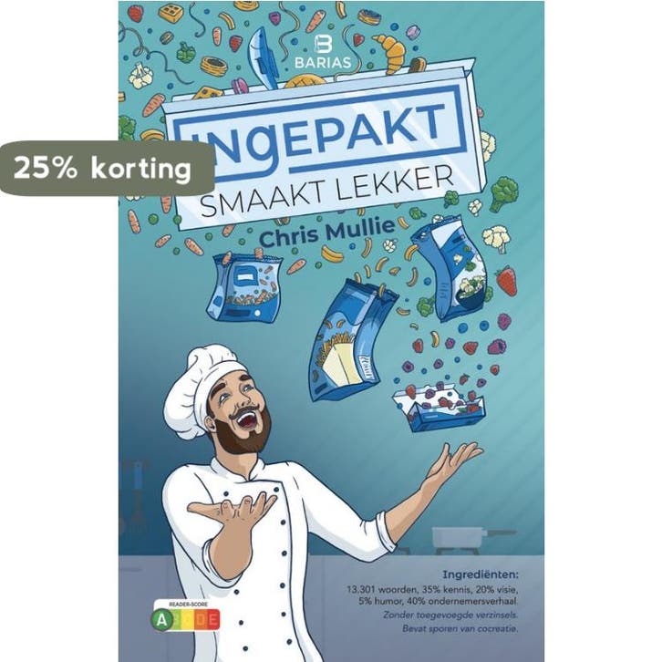Ingepakt smaakt lekker 9789492515735 Chris Mullie, Boeken, Economie, Management en Marketing, Zo goed als nieuw, Verzenden