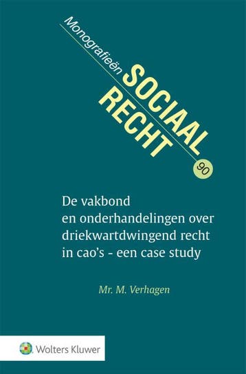 Sociaal recht / Monografieën 9789013181074 M. Verhagen, Boeken, Verzenden, Gelezen, M. Verhagen