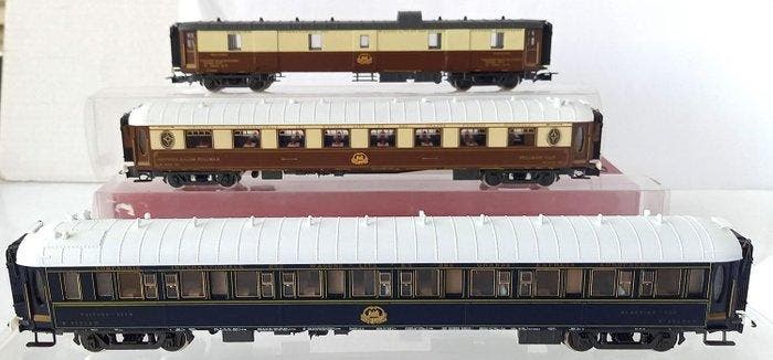 Rivarossi H0 - 2565/2591/2593 - Modeltrein personenwagonset, Hobby & Loisirs créatifs, Trains miniatures | HO