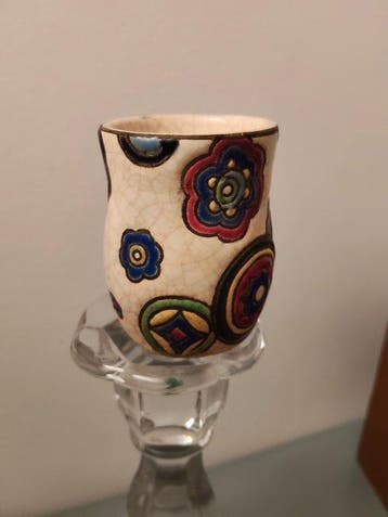 Émaux de Longwy - Vase - Faïence