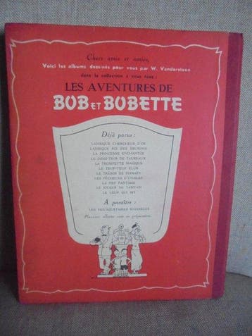 Bob et Bobette T11 - Le Loup qui rit - C - 1 Album - Eerste, Livres