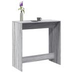 vidaXL Bartafel 102x50x103,5 cm bewerkt hout grijs sonoma, Verzenden, Nieuw