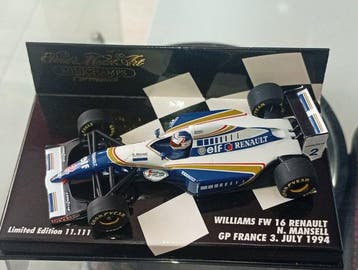 Minichamps 1:43 - Voiture de course miniature - F1 Williams, Nieuw