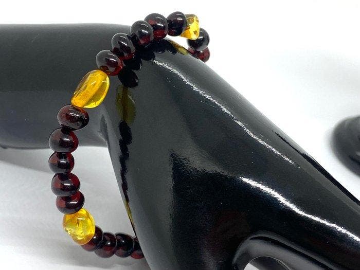 The Crimson Flame: Contrasterend ontwerp Baltisch amber, Collections, Collections Animaux