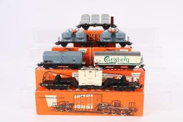 Märklin H0 - 4617/4626/4627/4637/4640 - Wagon de