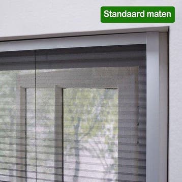 2dekans | Bruynzeel S500 Plissé Raamhor – 123 × 155 cm – Wit, Ophalen of Verzenden, Nieuw