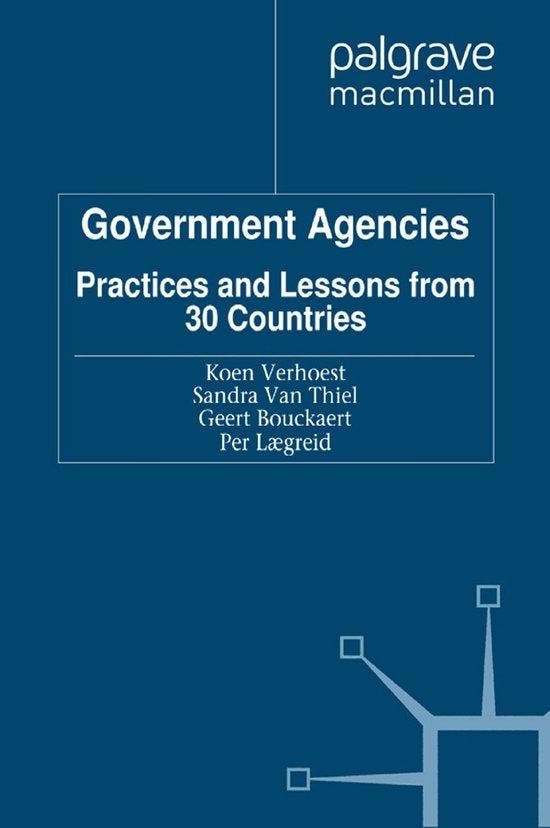 Government Agencies 9780230354364 Koen Verhoest, Boeken, Taal | Engels, Zo goed als nieuw, Verzenden