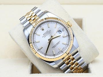 Rolex Datejust Ref. 116233 Year 2004 (Box & Papers), Bijoux, Sacs & Beauté, Ophalen of Verzenden, Polshorloge