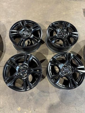 4 Alu-velgen 16 - steek 4 x 100 ET40, Ophalen, Gebruikt, Velg(en)