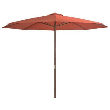 Parasol bois 350cm - Derniere piece, jusqua epuisement, Jardin & Terrasse, Verzenden