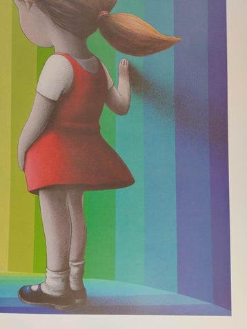 SETH GLOBEPAINTER - Original exhibition poster art - Seth is
