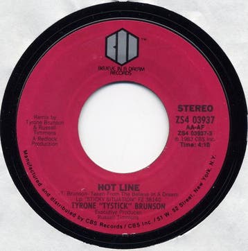 Tyrone Brunson - Hot Line, Verzenden