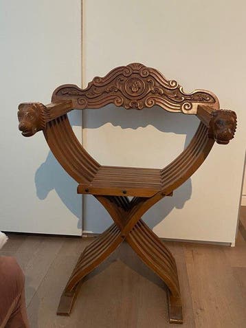 Chaise - Bois dur - Savonarola
