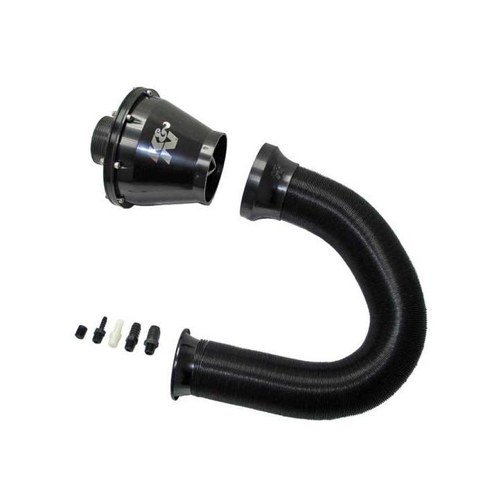 K&N Apollo filter universeel, 70mm aansluiting, zwarte buis, Auto-onderdelen, Motor en Toebehoren, Nieuw, Verzenden
