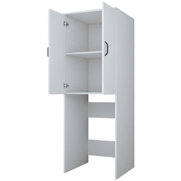 Evila Originals Wasmachinekast Wit 62,5 Cm X 181,8 Cm -, Huis en Inrichting, Verzenden, Zo goed als nieuw