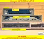 Märklin matériel échelle H0 1/87 locomotives, wagons, rails, Hobby en Vrije tijd, Modeltreinen | H0, Ophalen of Verzenden, Nieuw